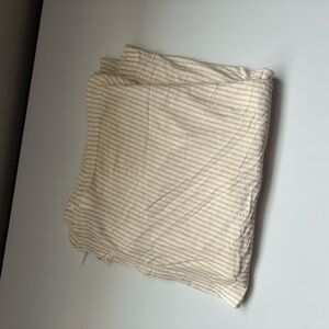 Milk berry striped swaddle blanket